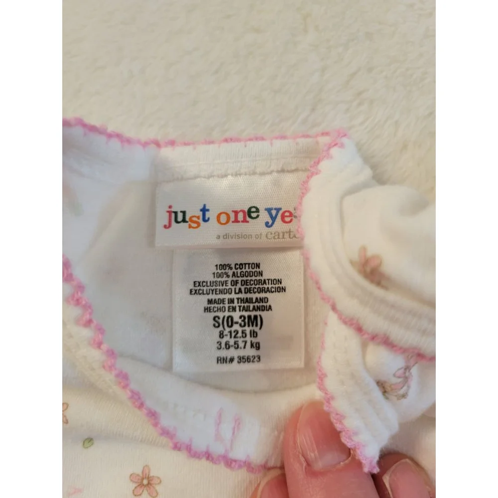 Baby Girl Clothing Bundle 0-3M Carter’s Old Navy Baby Gap 7pc Set